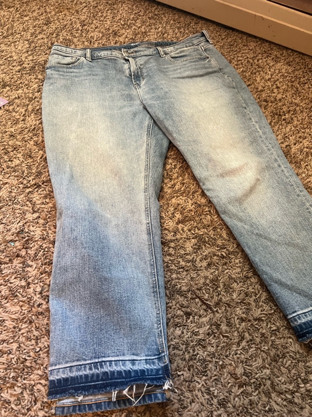 Old Navy Light Blue Straight Leg Jeans